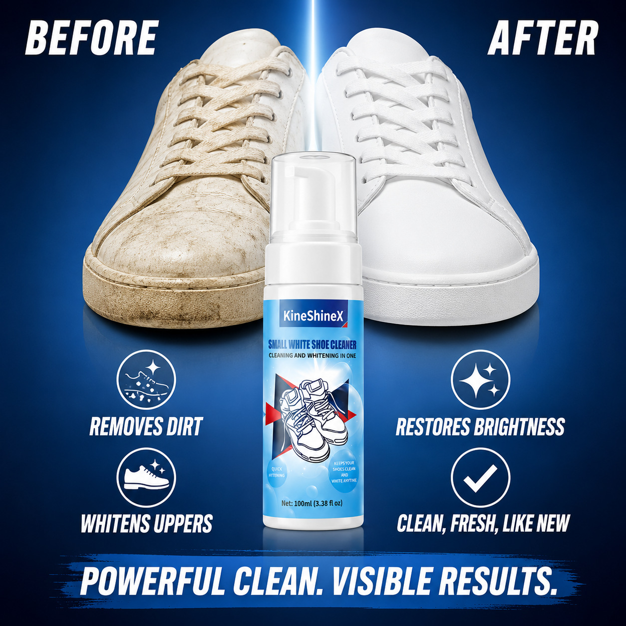 Sneaker Care Foam - Gihen Ayakkabı Temizleme Kitleri, Su Kullanmayan