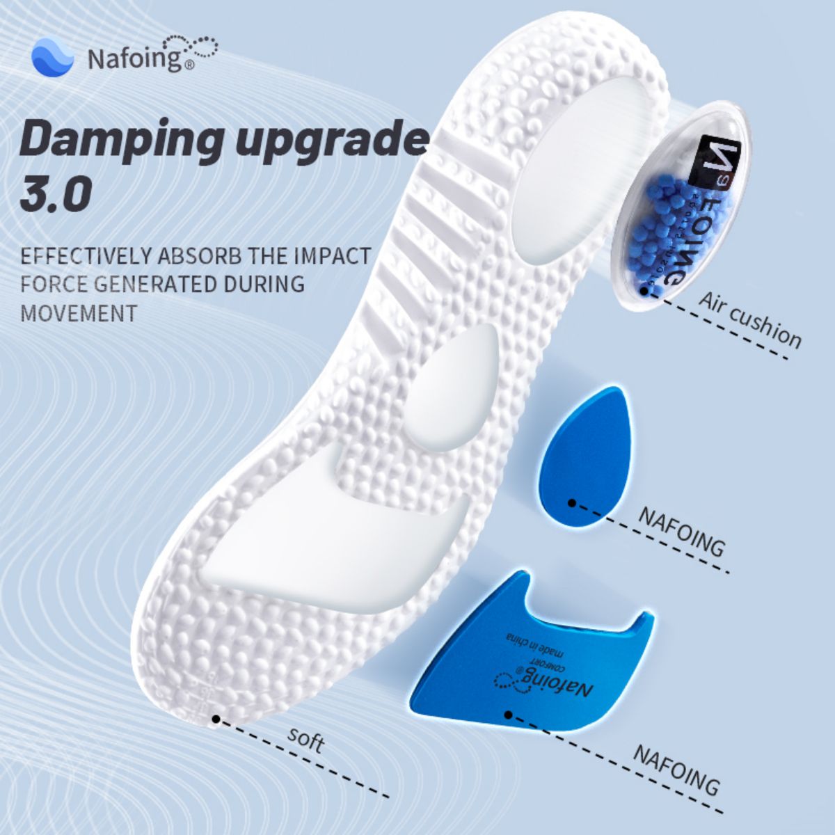 1 çift Yükseltme Spor Şok Emme - Sneaker Care Foam incelemesi ve fiyatı