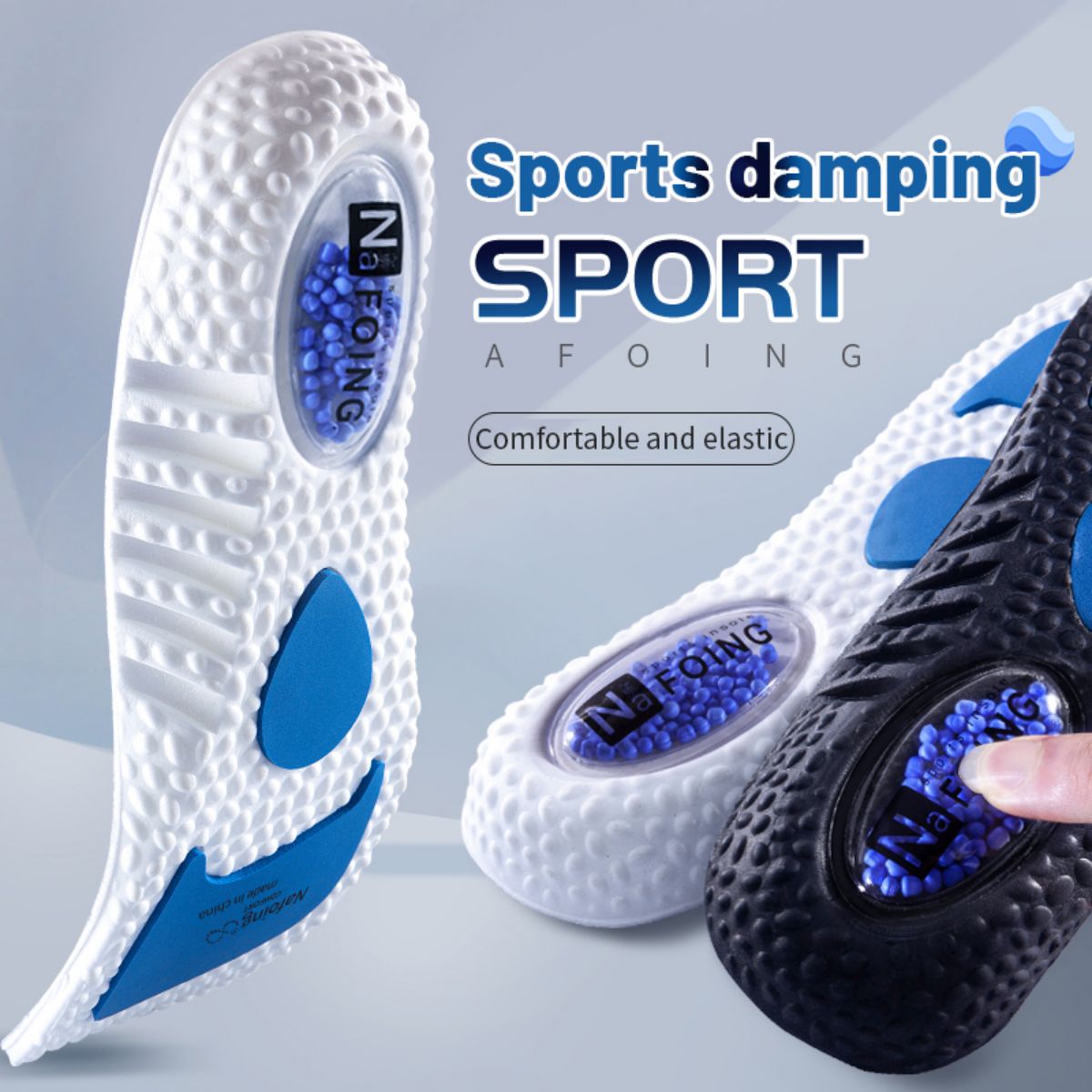 1 çift Yükseltme Spor Şok Emme - Sneaker Care Foam incelemesi ve fiyatı