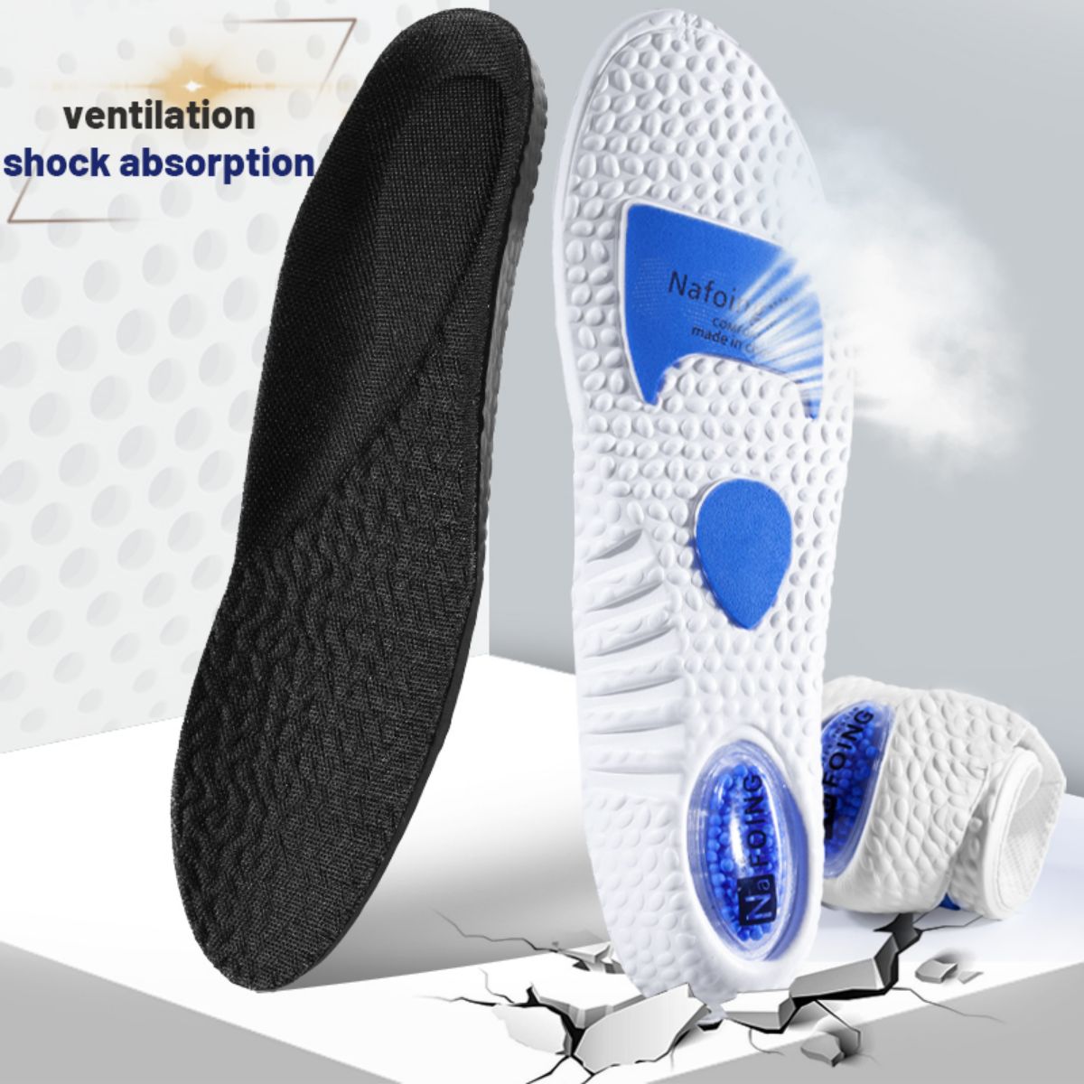 1 çift Yükseltme Spor Şok Emme - Sneaker Care Foam incelemesi ve fiyatı