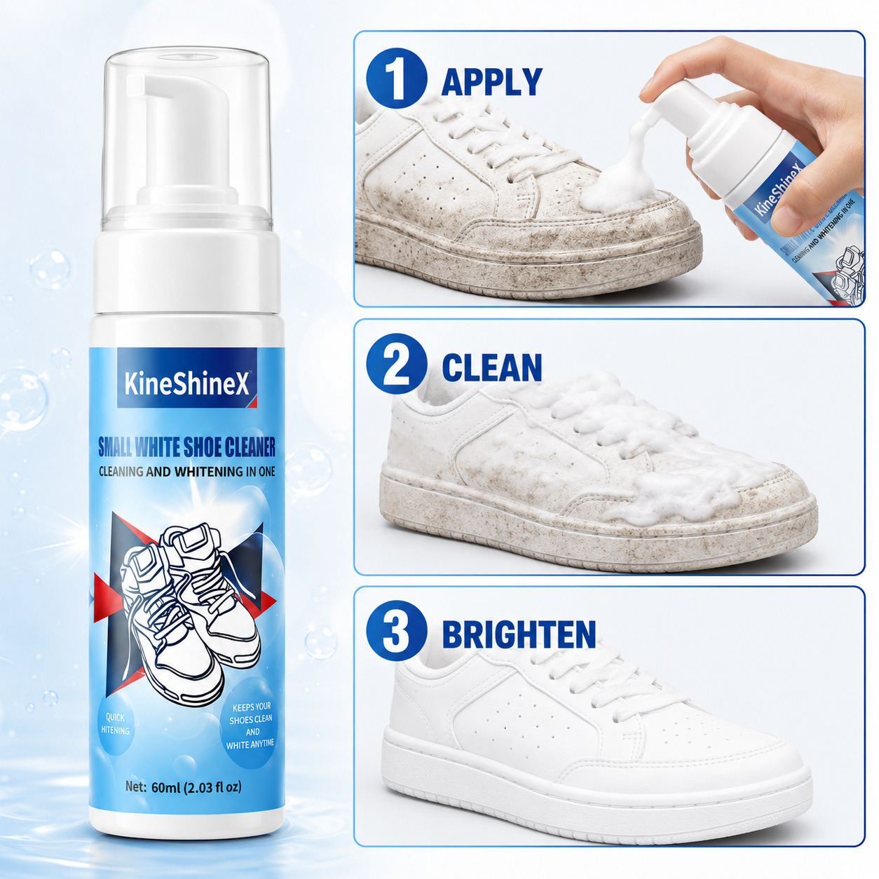 Gihen Ayakkabı Temizleme Kitle - Sneaker Care Foam incelemesi ve fiyatı