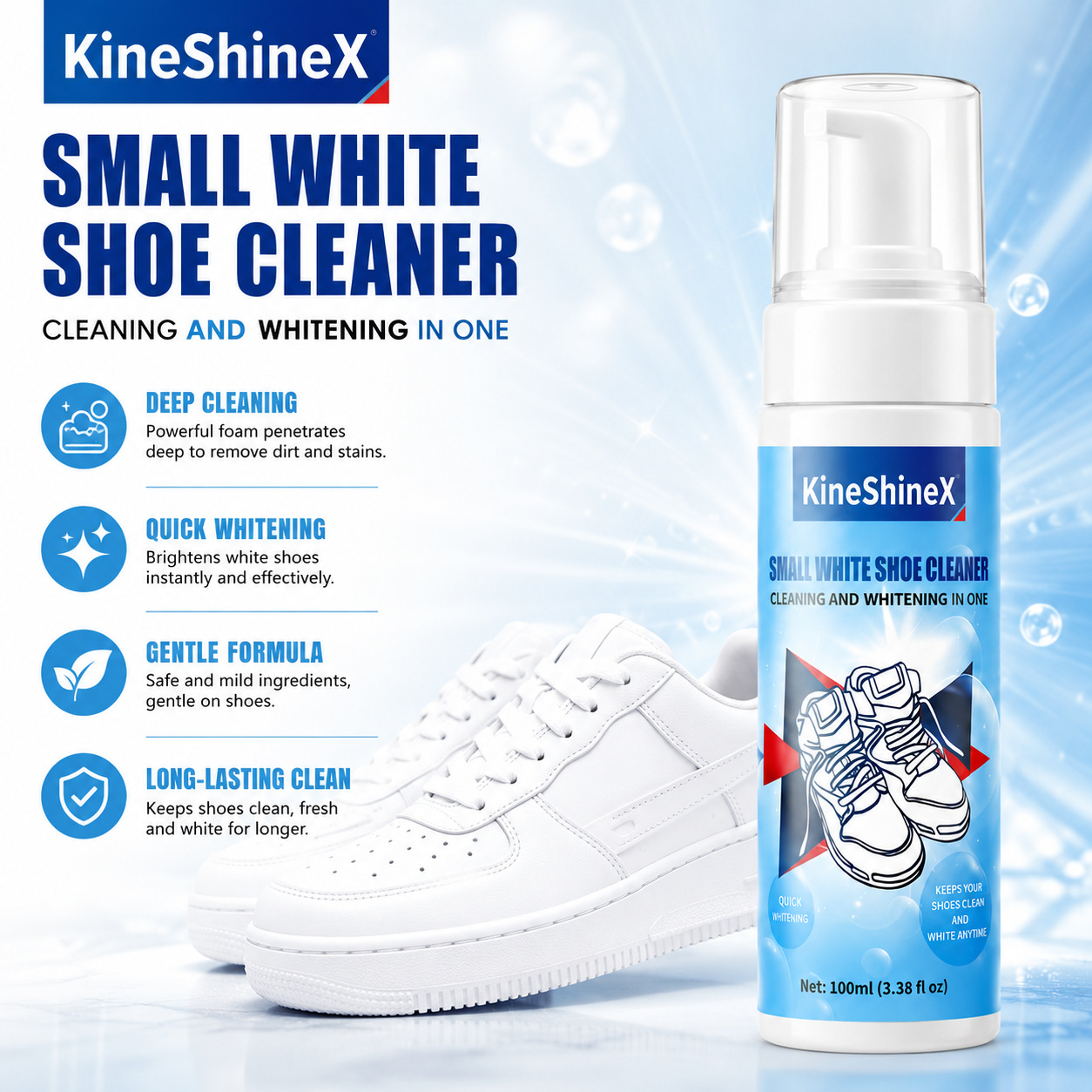 Gihen Ayakkabı Temizleme Kitle - Sneaker Care Foam incelemesi ve fiyatı